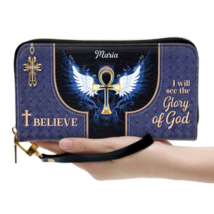 I Believe I Will See The Glory Of God - Thoughtful Gift For Christians - Personalized Clutch Purses - AT4080818