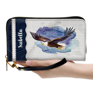 Eagle Those Who Hope In The Lord Will Renew Their Strength - Scripture Gifts For Women Of God - Personalized Clutch Purses - AT4081452