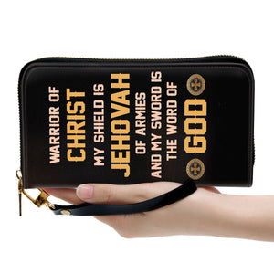 Warrior Of Christ - Scripture Gifts For Women Of God - Personalized Clutch Purses - AT4081458