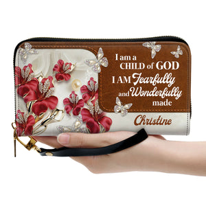 I Am A Child Of God - Thoughtful Gift For Christians - Personalized Clutch Purses - AT4080713