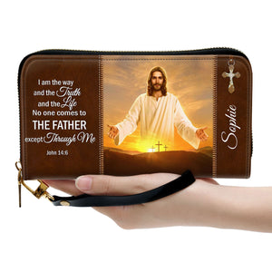 I Am The Way And The Truth And The Life - Scripture Gifts For Women Of God - Personalized Clutch Purses - AT4081346