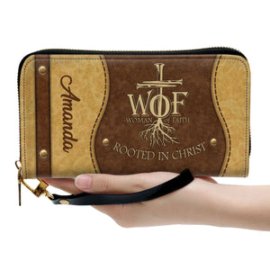 Woman Of Faith Beautiful - Awesome Personalized Clutch Purses - AT4081463