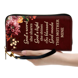 To My Loving Mom - Personalized Clutch Purses - AT4081444