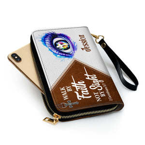 Walk By Faith, Not By Sight - Awesome Personalized Clutch Purses - AT4081427