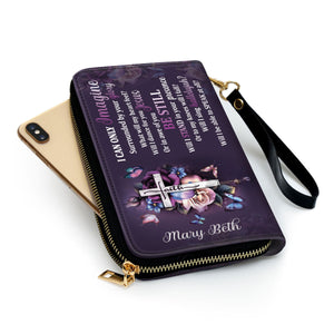 I Can Only Imagine - Thoughtful Gift For Christians - Personalized Clutch Purses - AT4080823