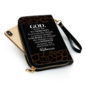 God, Grant Me The Serenity To Accept The Things I Cannot Change - Awesome Personalized Clutch Purses - AT4080702