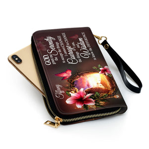 God, Grant Me The Serenity To Accept The Things I Cannot Change - Thoughtful Gift For Christians - Personalized Clutch Purses - AT4080805