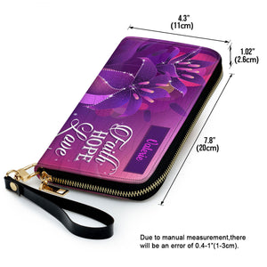 Faith, Hope, Love - Thoughtful Gift For Christians - Personalized Clutch Purses - AT4080716