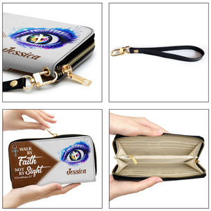 Walk By Faith, Not By Sight - Awesome Personalized Clutch Purses - AT4081427