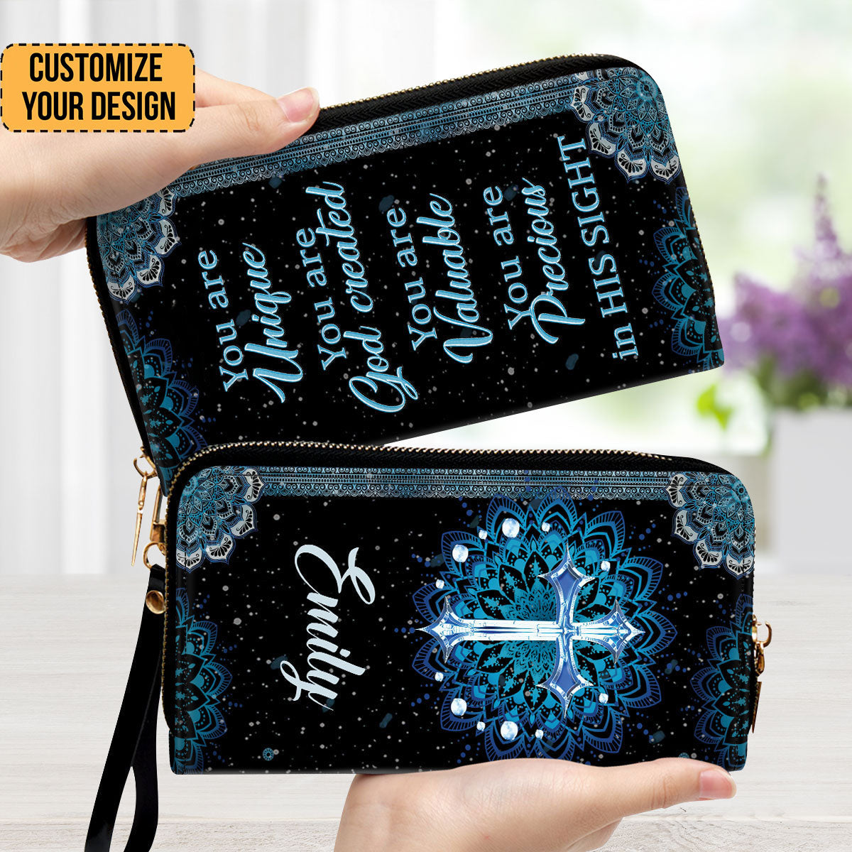 You Are Precious In His Sight - Thoughtful Gift For Christians - Personalized Clutch Purses - AT4080739