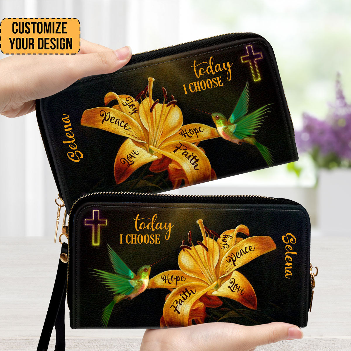 Today I Choose Joy - Awesome Personalized Clutch Purses - AT4081445