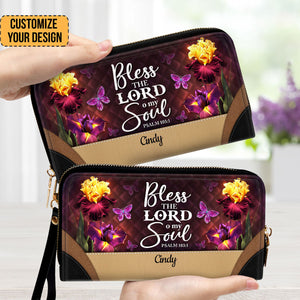 Bless The Lord O My Soul - Thoughtful Gift For Christians - Personalized Clutch Purses - AT4080728