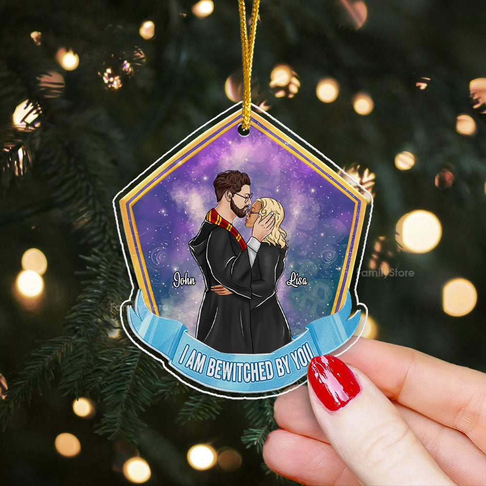 Harry Potter Wizard Couple, You Put A Spell On Me - Gift for Couples - Personalized Acrylic Ornament - CL20 NH96