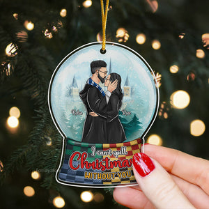 Harry Potter I Can't Spell Christmas Without You- Gift for Couples - Personalized Acrylic Ornament - CL20 NH96