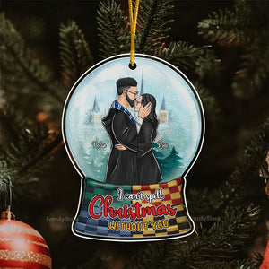 Harry Potter I Can't Spell Christmas Without You- Gift for Couples - Personalized Acrylic Ornament - CL20 NH96