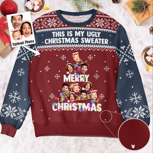 My Christmas Tree - Gift For Family, Friends - Personalized Ugly Sweatshirt - NA94