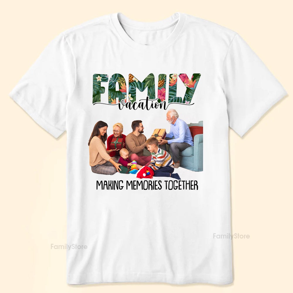 It's Our Vacation - Gift For Family - Personalized Shirt NA94