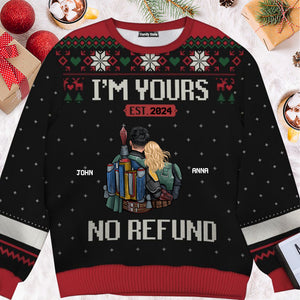 I'm Your No Refund Star War - Personalized Ugly Sweatshirt - Gift For Couple, Husband Wife, Anniversary CL19