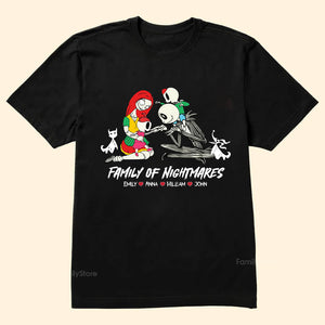 Family Of Nightmare We're Coming - Gift For Family Members - Personalized Shirt - CL14 NA94