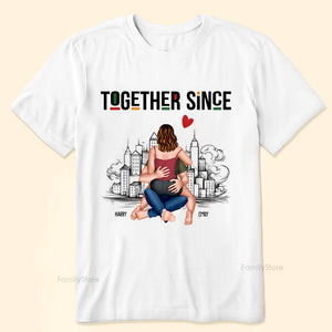 Together Since - Gift For Couples - Personalized Shirt - CL28 NH96