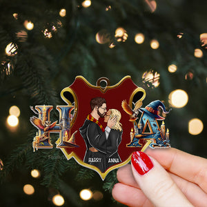 Harry Potter HG Wizard Couple - Gift For Couples - Personalized Acrylic Ornament - CL20 NH96