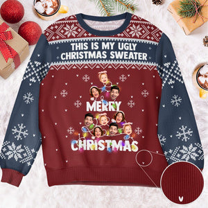 My Christmas Tree - Gift For Family, Friends - Personalized Ugly Sweatshirt - NA94