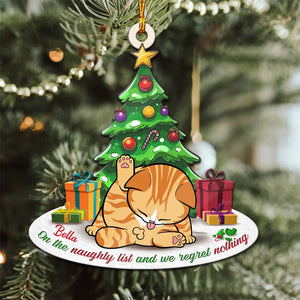 All I Want For Catmas Is You - Gift For Cat Lover, Pet Lovers - Personalized Wood Ornament - CLP10 NH96