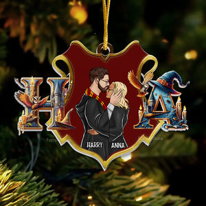 Harry Potter HG Wizard Couple - Gift For Couples - Personalized Acrylic Ornament - CL20 NH96