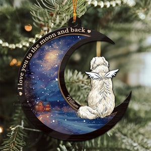 The Best Ornaments Are The Ones With Tails - Pet Memorial Personalized Wood Ornament - CLP06 DN100