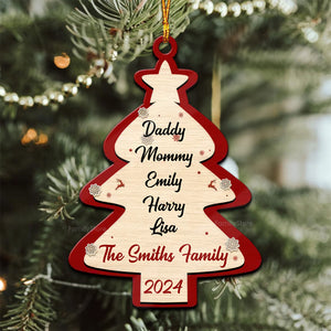 We Make The Season Truly Special - Gift For Family - Personalized Wood Ornament - NA94