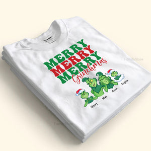 Grinch Merry Greenmas To Everyone - Gift For Family - Personalized Shirt - CL27 NA94