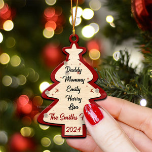 We Make The Season Truly Special - Gift For Family - Personalized Wood Ornament - NA94