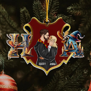 Harry Potter HG Wizard Couple - Gift For Couples - Personalized Acrylic Ornament - CL20 NH96