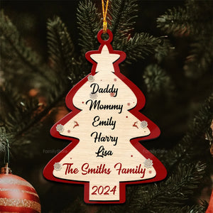 We Make The Season Truly Special - Gift For Family - Personalized Wood Ornament - NA94