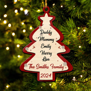 We Make The Season Truly Special - Gift For Family - Personalized Wood Ornament - NA94