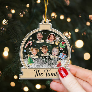 2024 New Release Heartfelt Family - Gift For Family - Personalized Acrylic Ornament - NA94