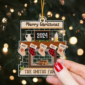 The Best Gift This Christmas Is You - Gift For Family - Personalized Acrylic Ornament NA94