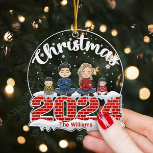 This Is Our Home - Gift For Family - Personalized Acrylic Ornament NA94