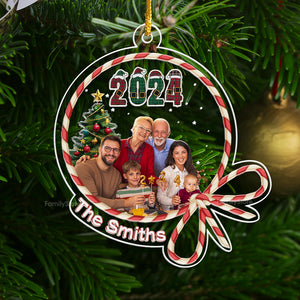 My Big Family Christmas - Gift For Family - Personalized Acrylic Ornament NA94