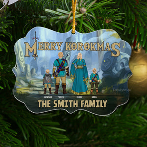 Zelda Merry Korokmas - Christmas Gift For Family Members - Personalized Acrylic Ornament  - CL07 NA94