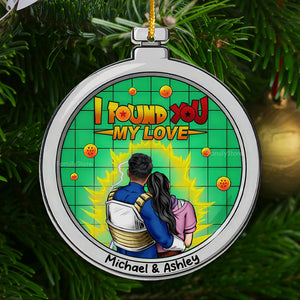 Dragon Ball Finally I Found My Love - Personalized Acrylic Ornament - Gift For Couple - CL18 NA94