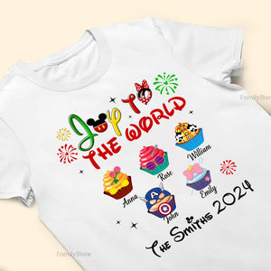 Joy To The World - Gift For Family Members, Friends - Personalized Shirt - CL31 NA94