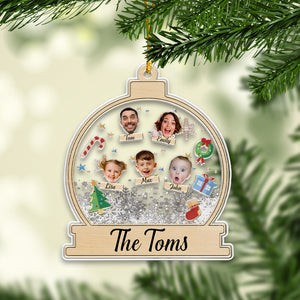 2024 New Release Heartfelt Family - Gift For Family - Personalized Acrylic Ornament - NA94