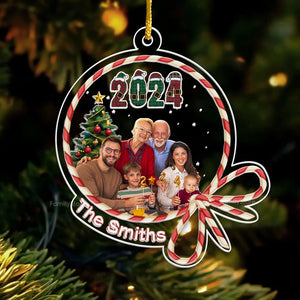 My Big Family Christmas - Gift For Family - Personalized Acrylic Ornament NA94