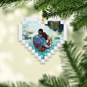 Zelda You're The Last Piece - Gift for Couples - Personalized Acrylic Ornament - CL32 NH96