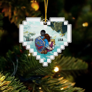 Zelda You're The Last Piece - Gift for Couples - Personalized Acrylic Ornament - CL32 NH96