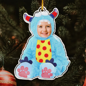 Cute Baby Monster Dinosaur - Gift For Mom, Dad, Baby - Personalized lic Ornament NA94