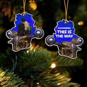 Star Wars This Is The Way - Gift for Couples - Personalized Acrylic Ornament - CL19 NH96