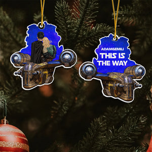 Star Wars This Is The Way - Gift for Couples - Personalized Acrylic Ornament - CL19 NH96