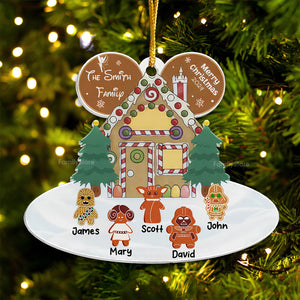 Merry Sithmas We Will Fight For Star War - Personalized Acrylic Ornament - Christmas Gift For Family Members, Friends - NA94